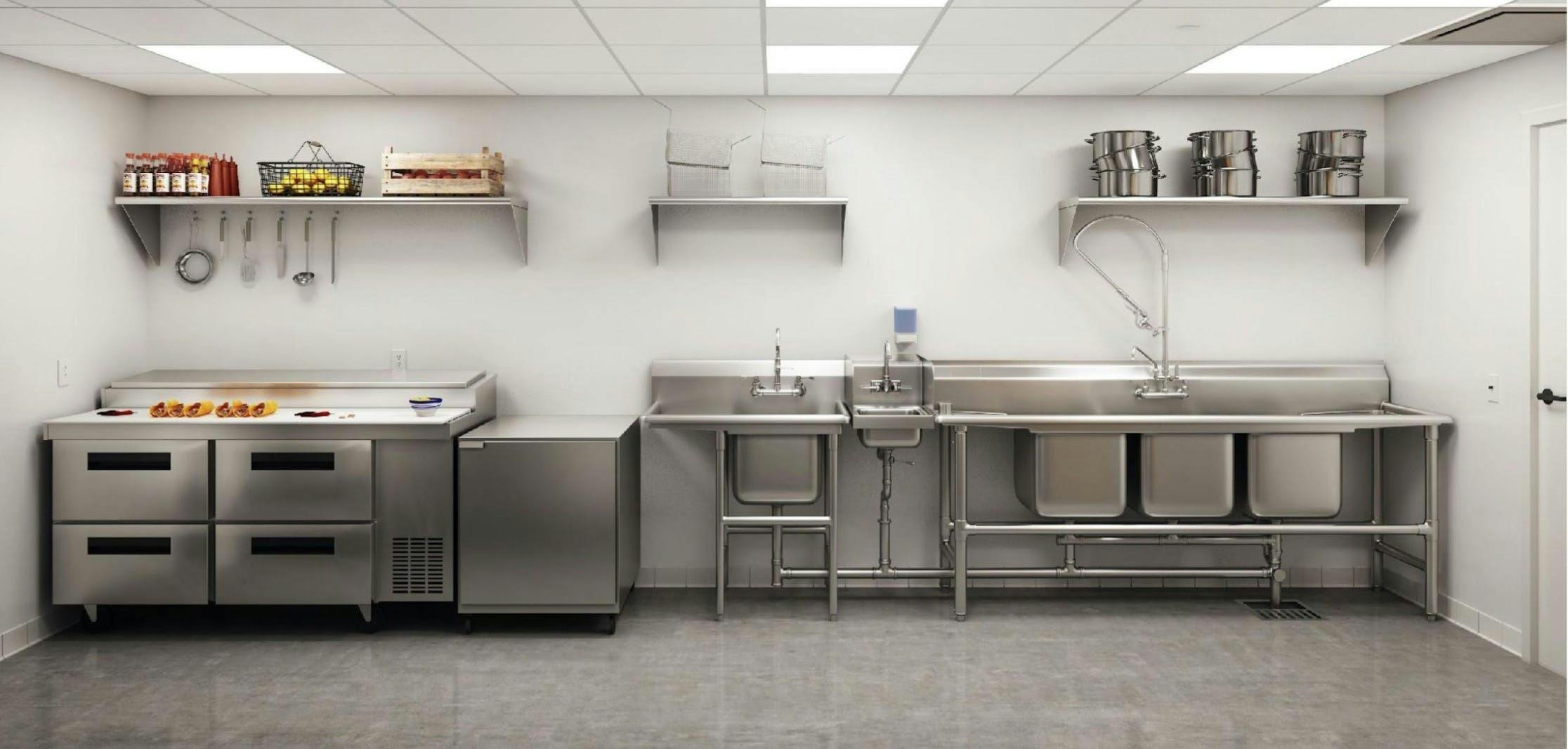 Commercial kitchens in Boston